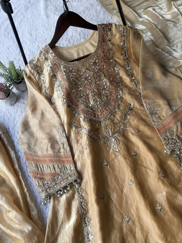 Golden_Embroidered_Silk_Ethnic_Suit_Set_With_Dupatta_Womens_Traditional_Festive_Wear