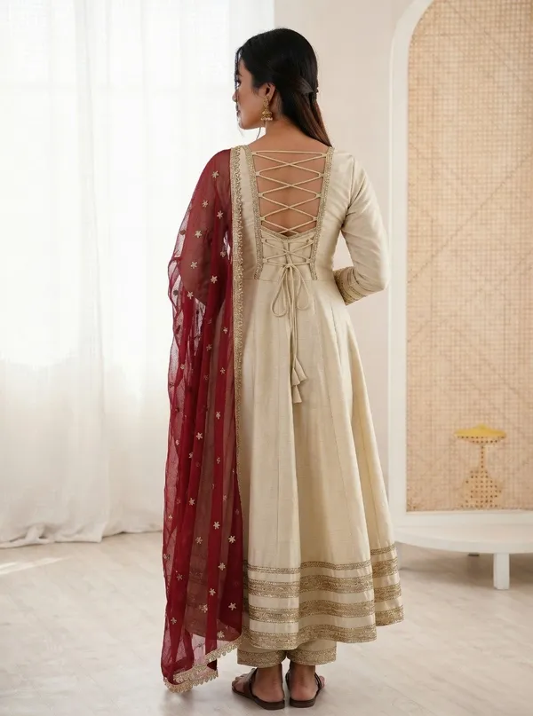 Elegant_Heavy_Lace_Work_Designer_Anarkali_Three_Piece_Set