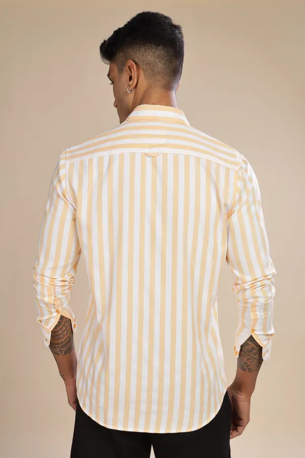 Orange_Oxford_Cotton_Shirt_For_Men