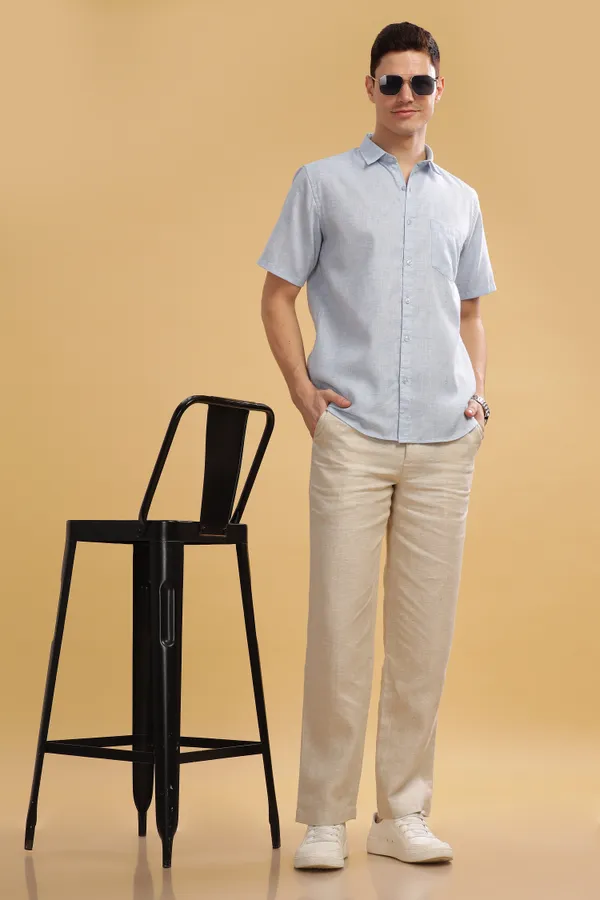 Skyblue_Linen_Cotton_Shirt_For_Men