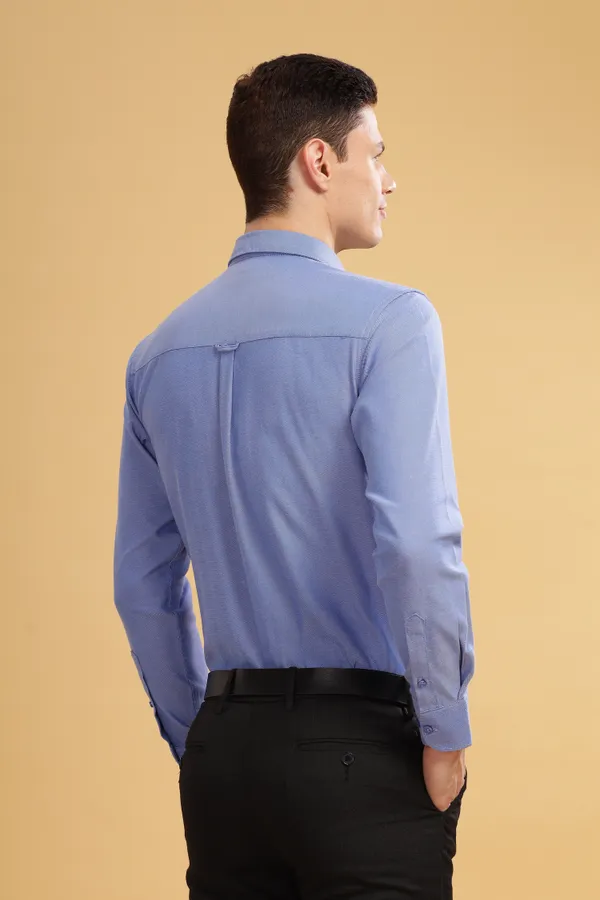 Blue_Oxford_Cotton_Shirt_For_Men