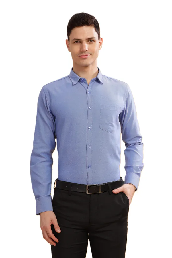 Blue_Oxford_Cotton_Shirt_For_Men