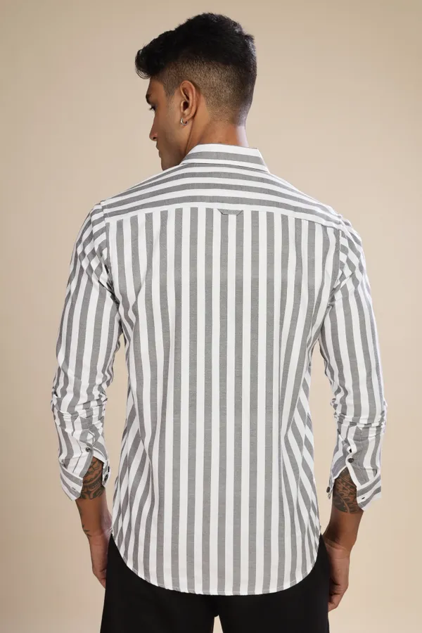 Charcoal_Oxford_Cotton_Stripes_Shirt_For_Men