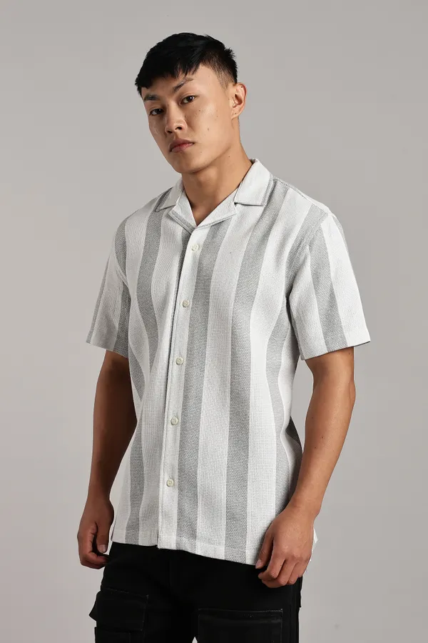 Grey_&_White_Cotton_Blend_Vertical_Stripe_Cuban_Shirt_For_Men