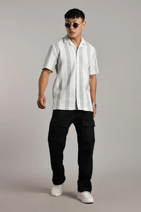 Grey_&_White_Cotton_Blend_Vertical_Stripe_Cuban_Shirt_For_Men