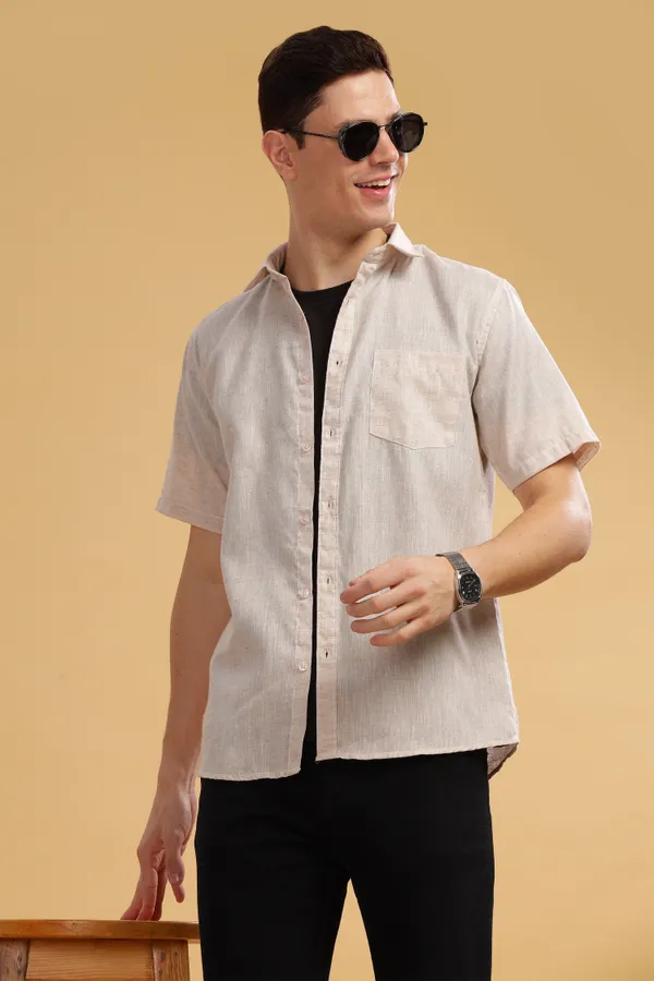Off_White_Linen_Cotton_Shirt_For_Men
