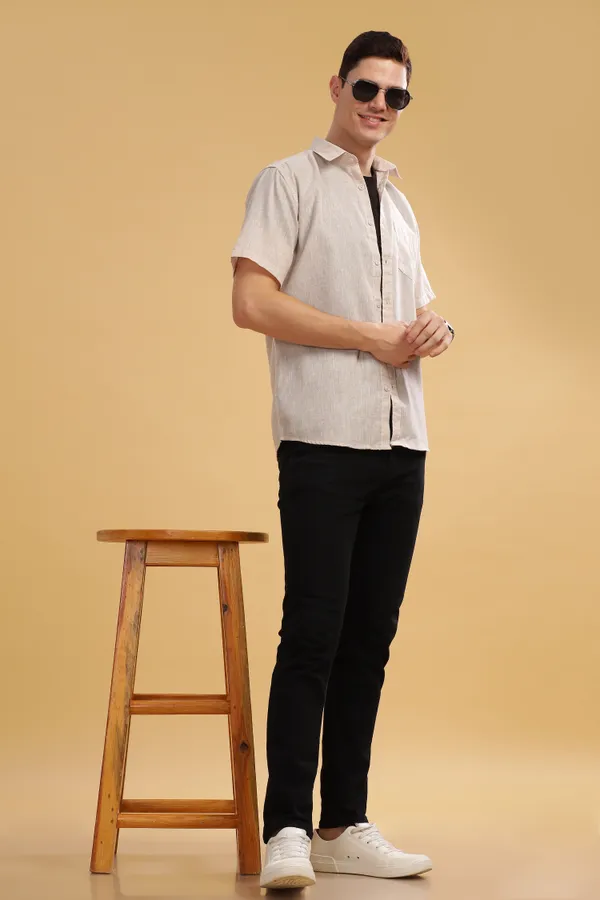 Off_White_Linen_Cotton_Shirt_For_Men