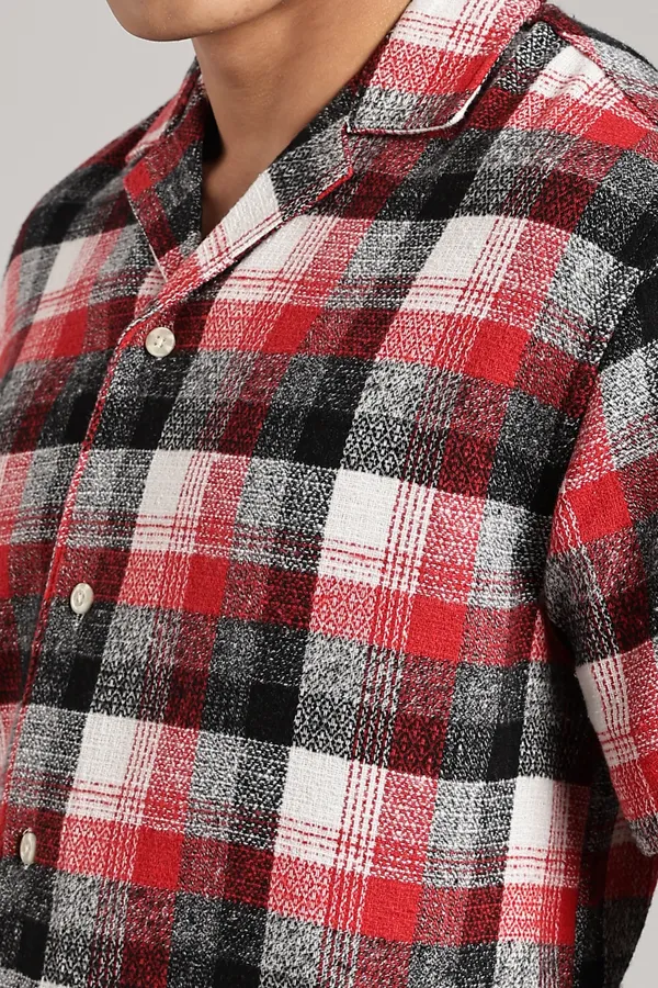 Multicolor_Cotton_Blend_Cuban_Half-Sleeve_Shirt_For_Men