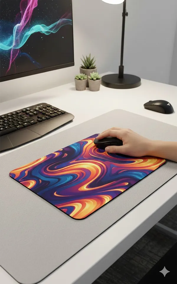 Multicolor_Cloth_&_Plastic_&_Rubber_Mouse_Pad_For_Home_&_Decor