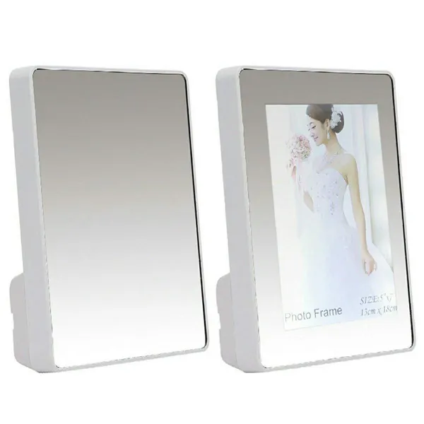 White_Plastic_Glass_With_Magic_Mirror_For_Home_&_Decor