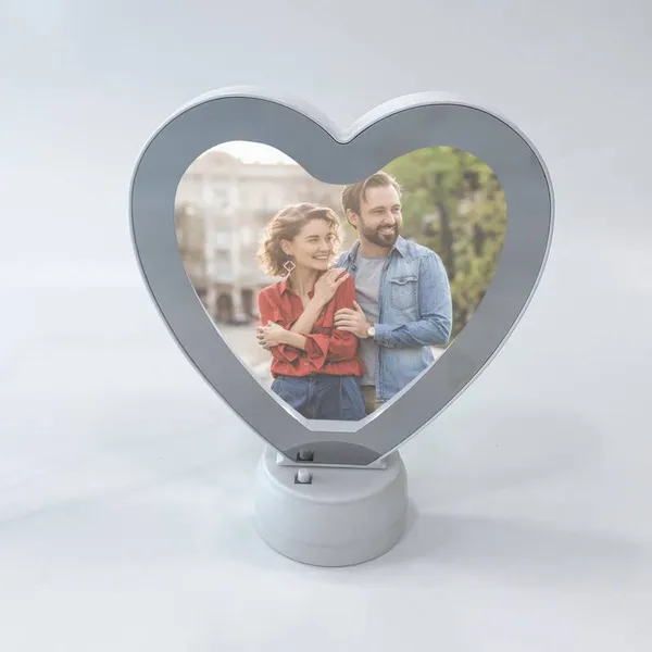 White_Plastic_Glass_Heart_Shape_With_Magic_Mirror_For_Home_&_Decor
