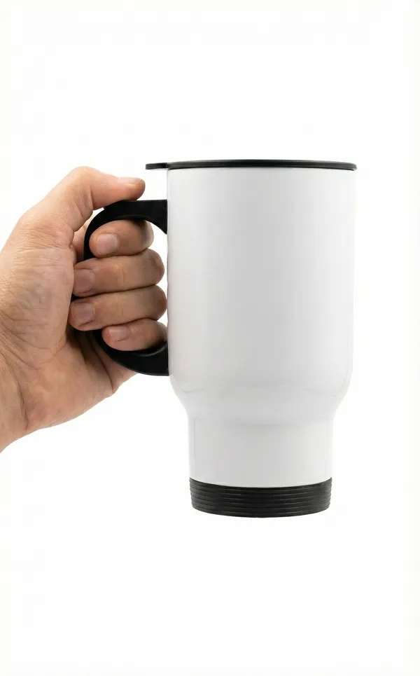 White_Stainless_Steel_Car_Mug_For_Home_&_Decor