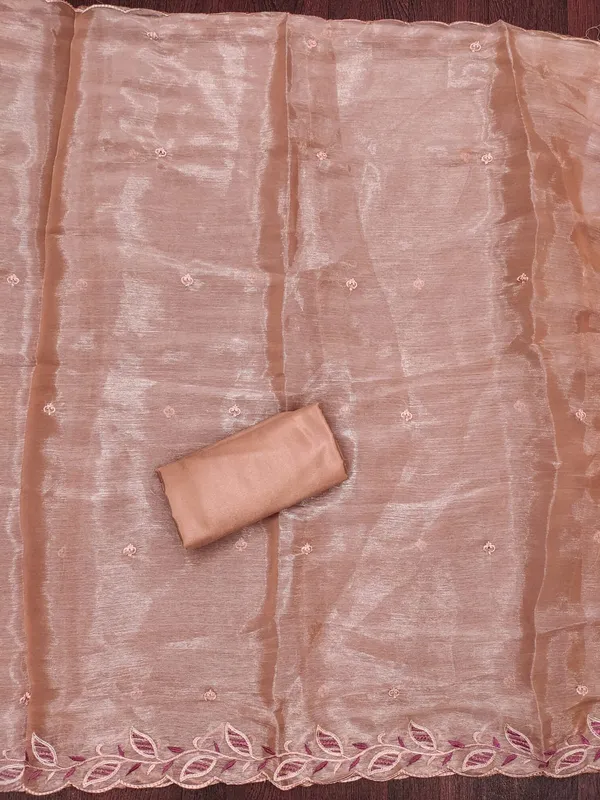 Rust_Premium_Barbarik_Silk_Dress_Material_For_Women_&_Girls