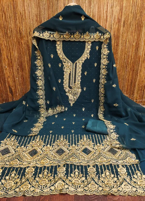 Navy_Blue_Premium_Georgette_Zari_Dress_Material_For_Women_&_Girls
