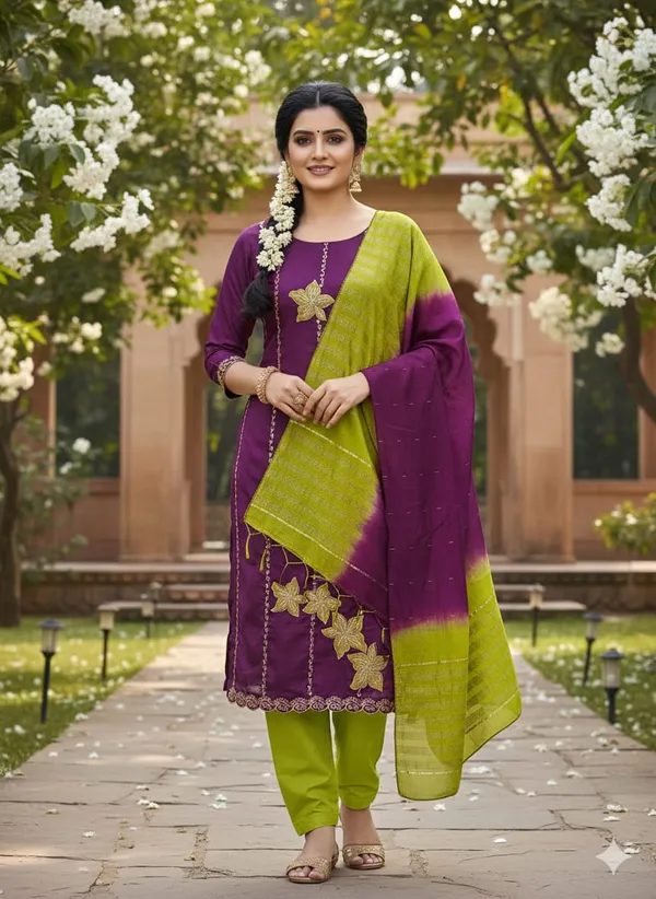 Purple_Premium_Coco_Silk_Dress_Material_For_Women_&_Girls