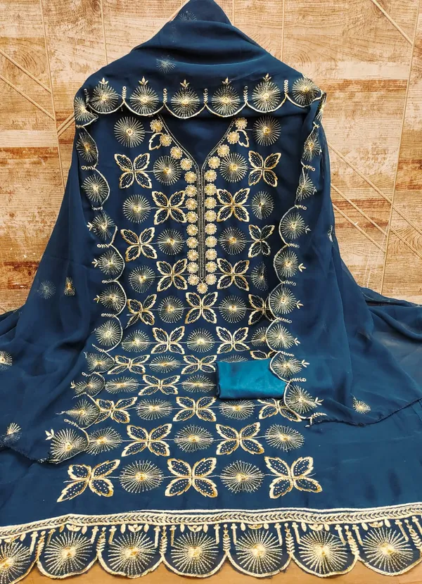 Navy_Blue_Premium_Georgette_Zari_Dress_Material_For_Women_&_Girls
