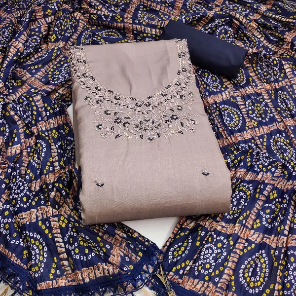 Blue_&_Grey_Premium_Coco_Silk_Dress_Material_For_Women_&_Girls