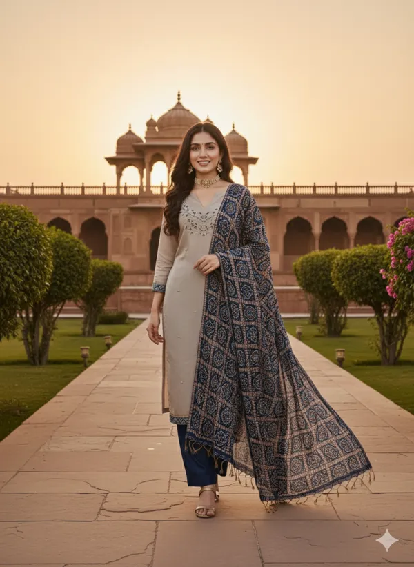 Blue_&_Grey_Premium_Coco_Silk_Dress_Material_For_Women_&_Girls