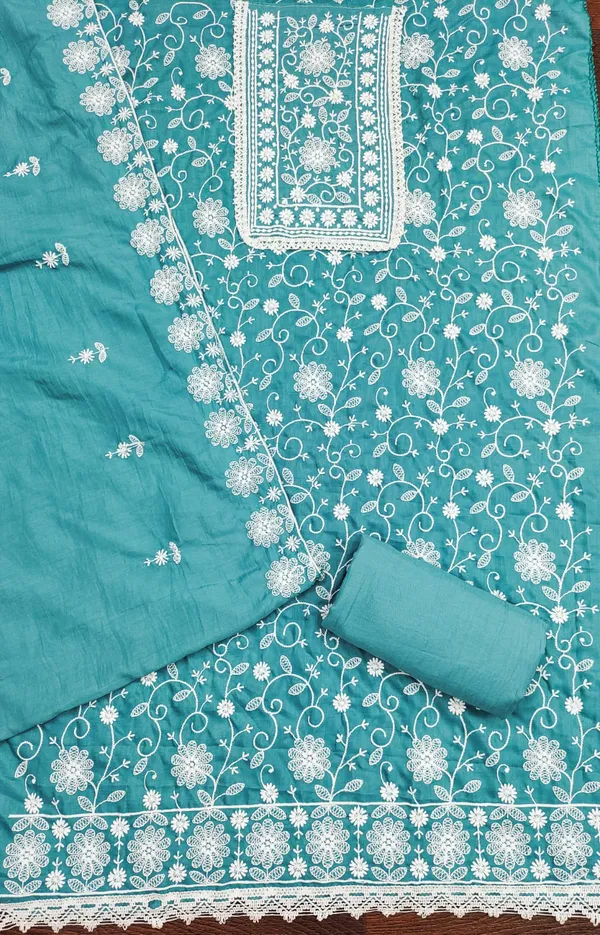 Sky_Blue_Premium_Parampara_Silk_Dress_Material_For_Women_&_Girls