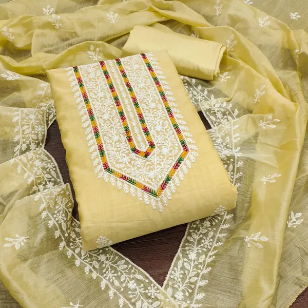 Yellow_Premium_Modal_With_Lakhnavi_Work_Dress_Material_For_Women_&_Girls