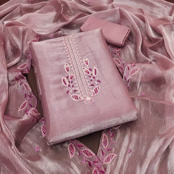 Pink_Premium_Barbarik_Silk_Dress_Material_For_Women_&_Girls