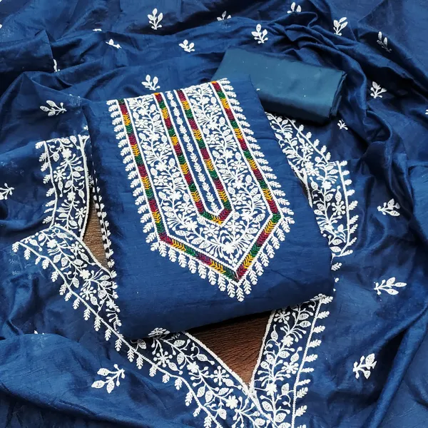Navy_Blue_Premium_Modal_With_Lakhnavi_Work_Dress_Material_For_Women_&_Girls
