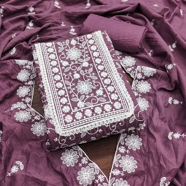 Lavender_Premium_Parampara_Silk_Dress_Material_For_Women_&_Girls