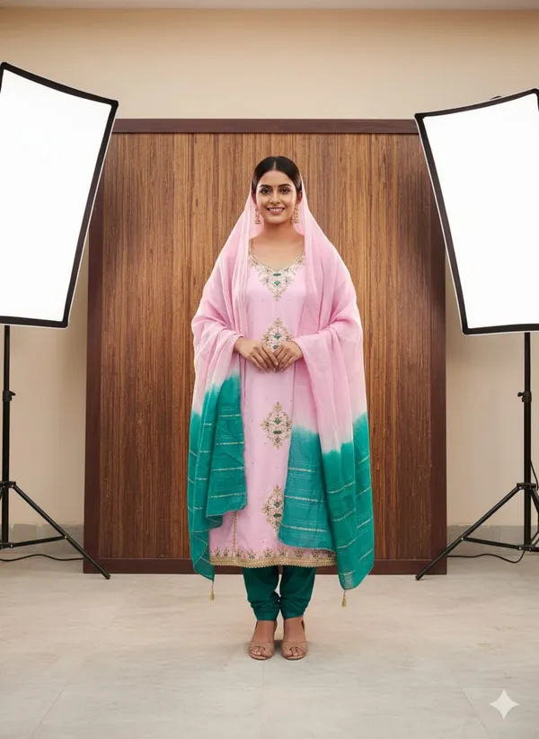 Pink_Premium_Coco_Silk_Dress_Material_For_Women_&_Girls