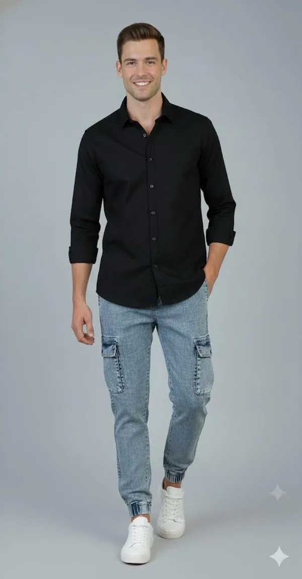 Denim_cargo_jogger_pant