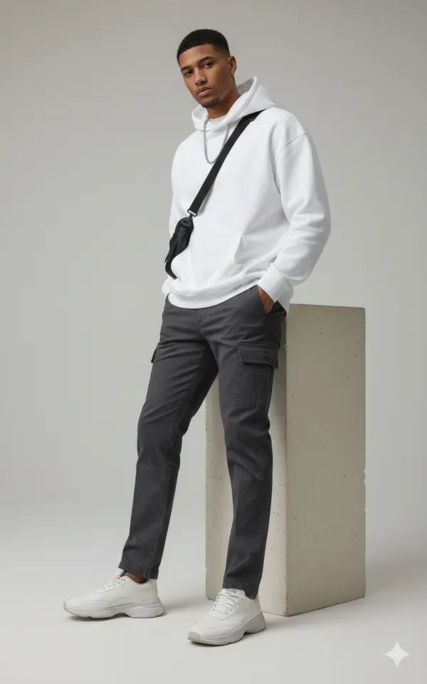 Men_Dark_Gray__Cotton_Cargo_pants