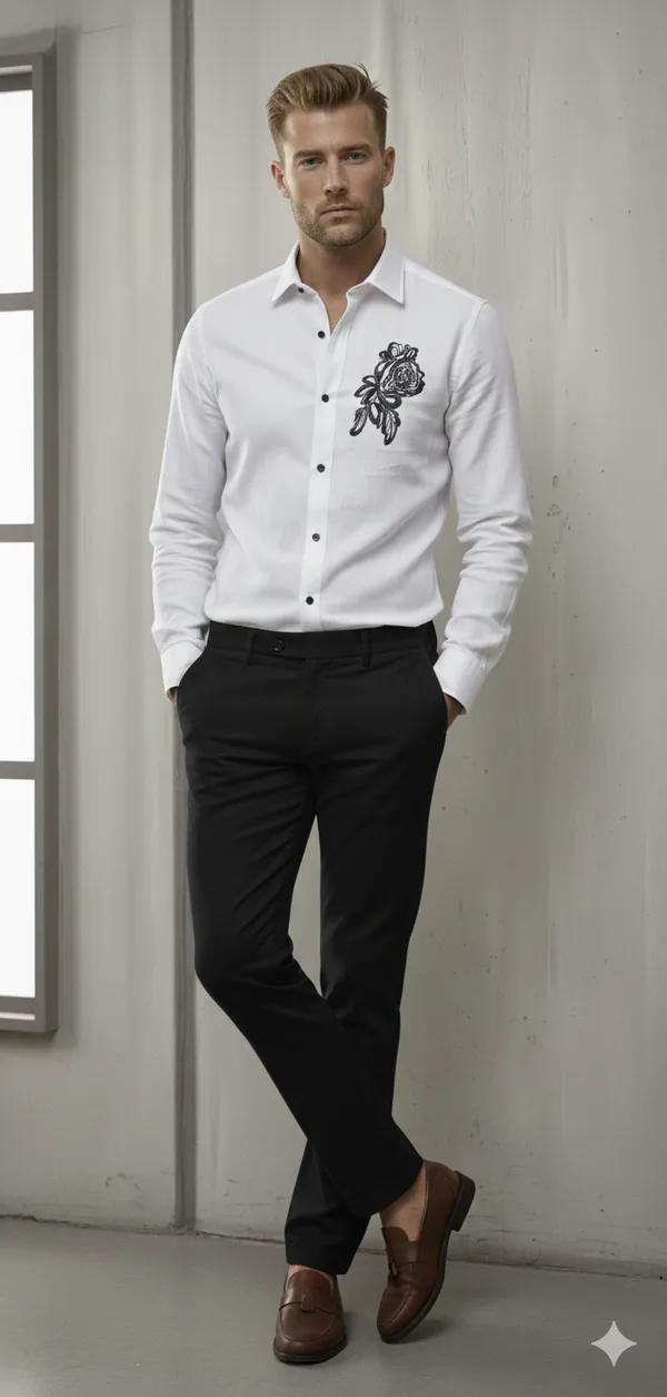 Korean_Linen"_Premium_White_Designer_Shirt