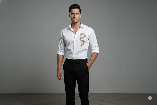 White_Dragon_embroidary_shirt