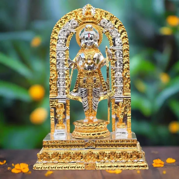 Gold_&_Silver_Plated_Shri_Ram_Lalla_Murti_For_Home_Decor