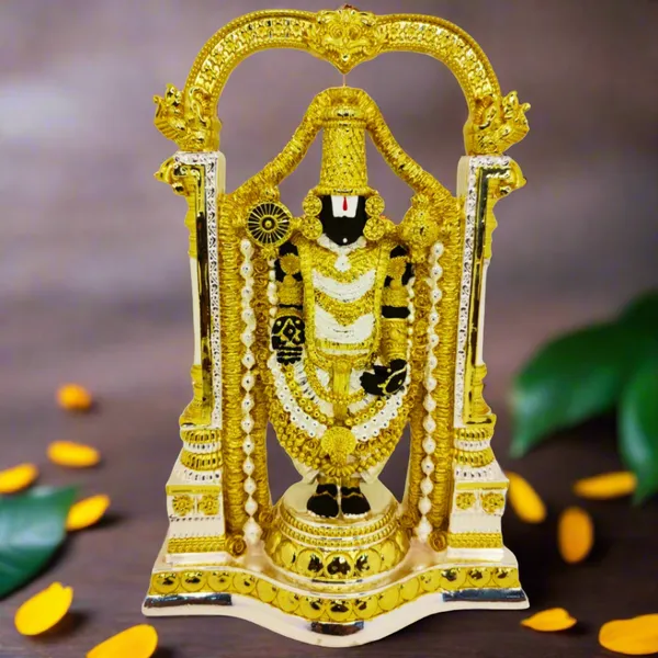 Gold_&_Silver_Plated_Tirupati_Balaji_|_Shri_Venkateshwara_Swami_For_Home_Decor