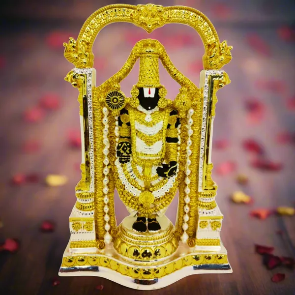 Gold_&_Silver_Plated_Tirupati_Balaji_|_Shri_Venkateshwara_Swami_For_Home_Decor