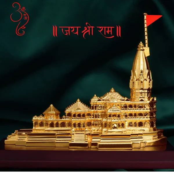 Gold_Plated_Shri_Ram_Mandir_3D_Model_For_Home_Decor