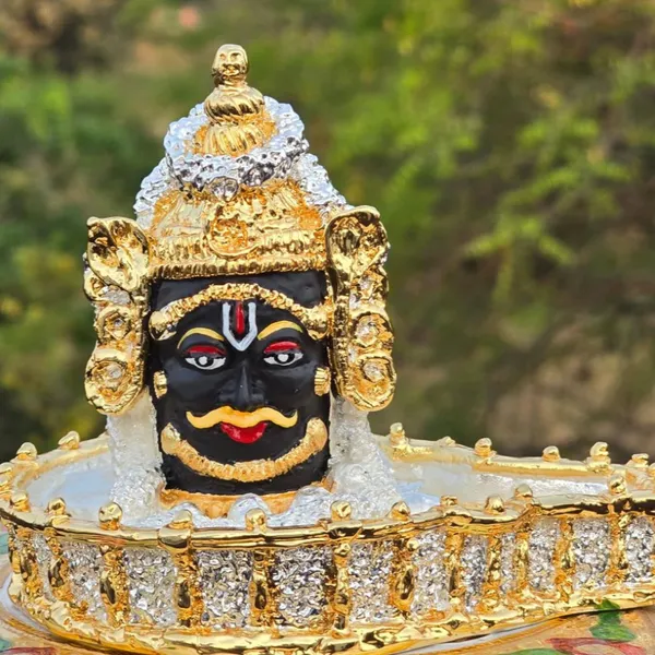 Gold_&_Silver_Plated_Shri_Mahakal_Jyotirlinga_(Mahakaleshwar,_Ujjain)_For_Home_Decor