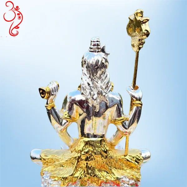 Gold_&_Silver_Plated_Shiv_Ji_For_Home_Decor