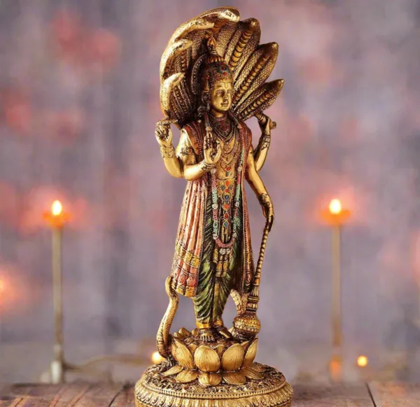 Golden_Lord_Vishnu_&_Goddess_Lakshmi_Standing_Idols_In_Antique_&_Copper_Finish_For_Home_Decor