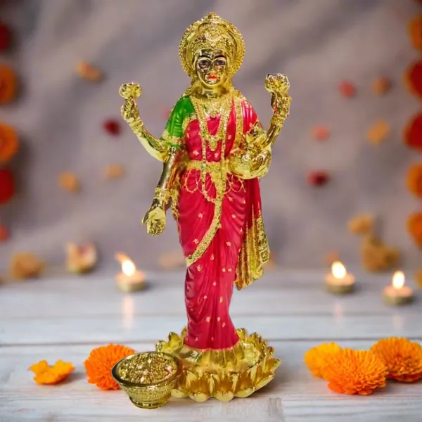 Gold_Plated_Standing_Lakshmi_Ji_Murti_For_Home_Decor
