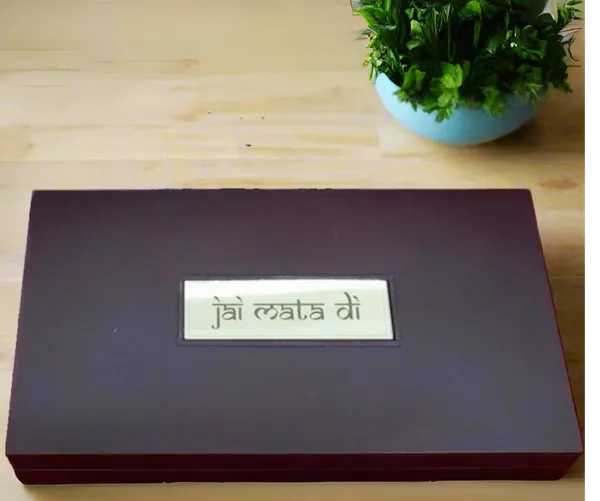 Brown_Maa_Vaishno_Pocket_Temple_For_Home_Decor
