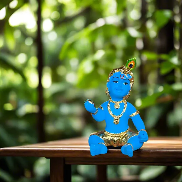 Gold_Plated_Sitting_Laddu_Gopal_Murti_For_Home_Decor