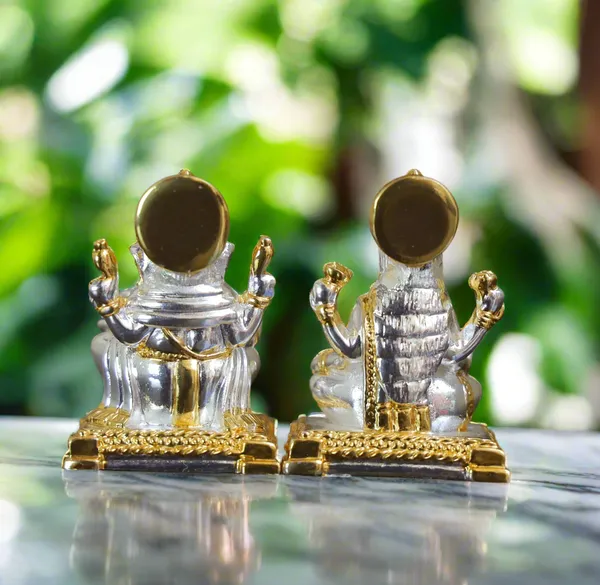 Gold_&_Silver_Plated_Lakshmi_Ganesha_Idol_For_Home_Decor