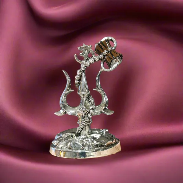 Silver_Plated_Trishul_With_Damru_Decorative_Showpiece_For_Home_Decor