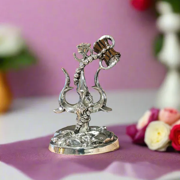 Silver_Plated_Trishul_With_Damru_Decorative_Showpiece_For_Home_Decor