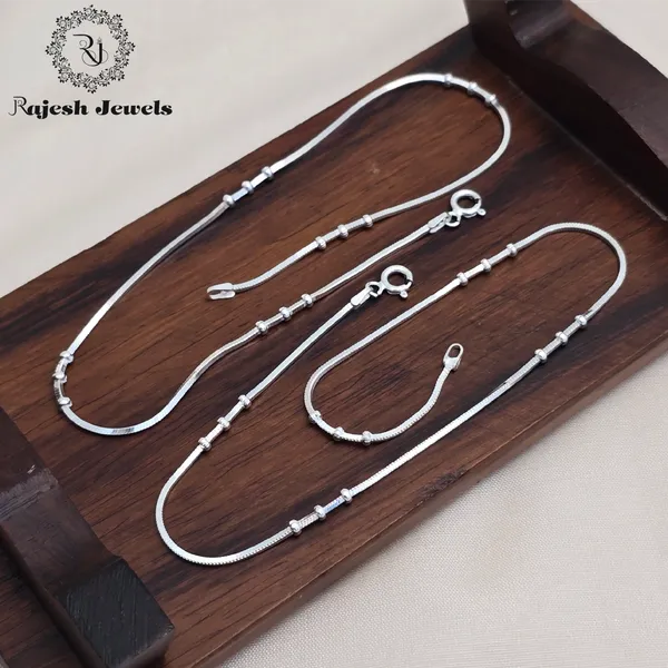 Silver_Italian_Cut_Shimmering_Anklet_For_Women
