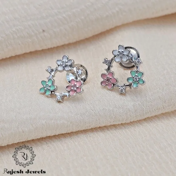 Silver_Exclusive_Cz_South_Screw_Stud_Earrings_For_Women