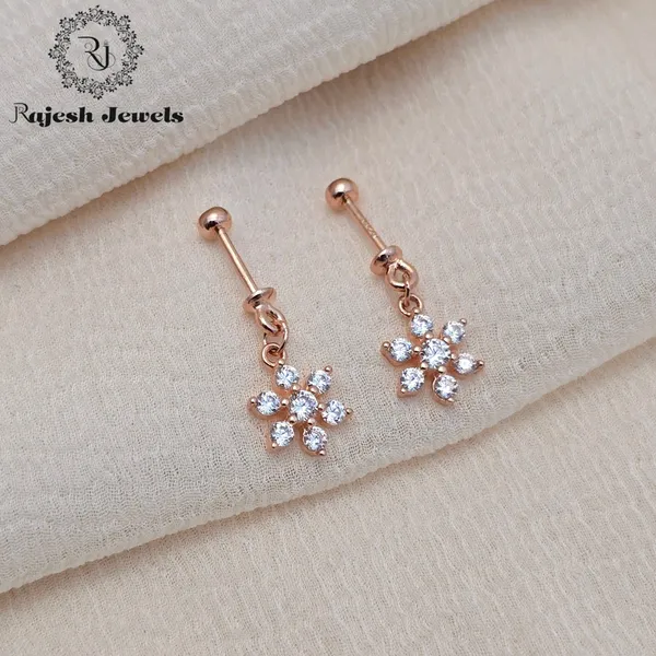 Rose_Gold_Silver_Adorable_Cz_Helix_Bugadi_Earrings_For_Women