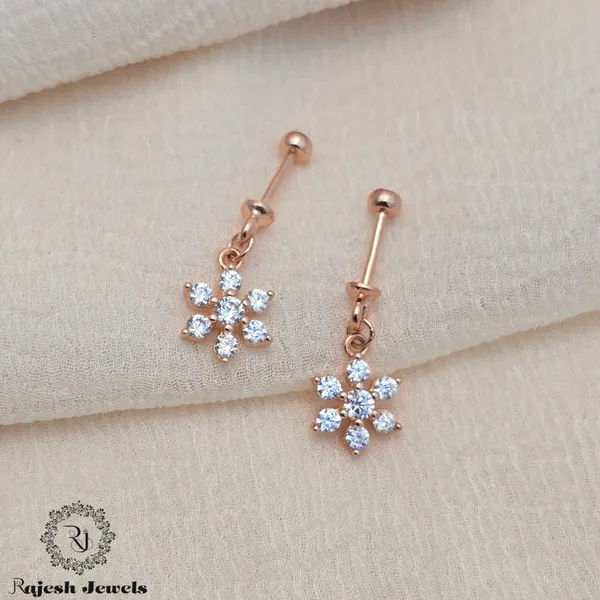 Rose_Gold_Silver_Adorable_Cz_Helix_Bugadi_Earrings_For_Women