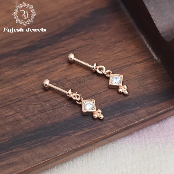 Rose_Gold_Silver_Alluring_Cz_Bugadi_Helix_Earrings_For_Women